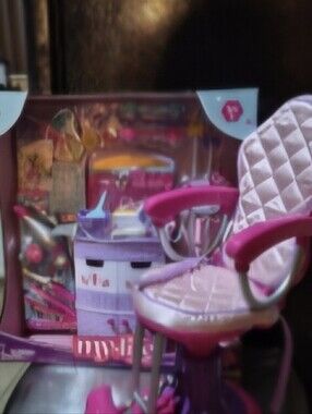 My Life Pink and Purple Salon Playset -